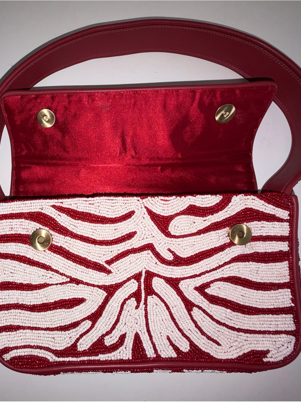 STAUD TOMMY BEADED SHOULDER BAG - Picture 12 of 15